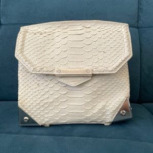 Alexander Wang Marion Python Leather Shoulder Bag